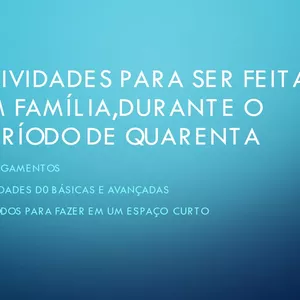 Imagem de capa para o Ebook Métodos e atividades físicas, para manter a forma em período de quarentena 