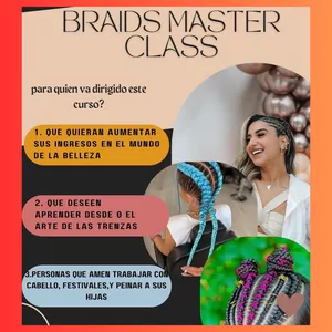 Imagen de portada para Curso online Trenzas Maestras: De Principiante a Empresaria