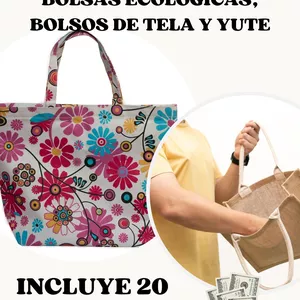 Imagen de portada para Ebook Emprende con bolsos ecológicos más de 20 moldes