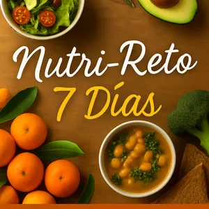 Imagen de portada para Ebook Nutri-Reto 7 Días: Transforma tu alimentación de forma sencilla y efectiva