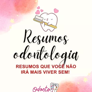 Imagem de capa para o Ebook Resumos odontologia
