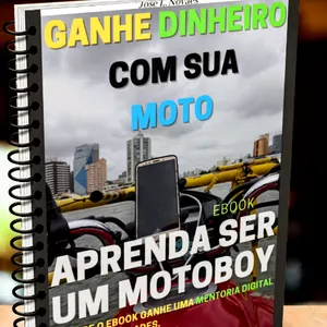 Imagem de capa para o Ebook APRENDA SER UM MOTOBOY