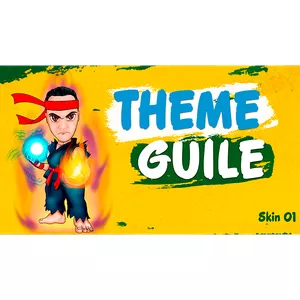 Imagem de capa para o Curso online Stream Arts Theme Guile Skin Ex 01
