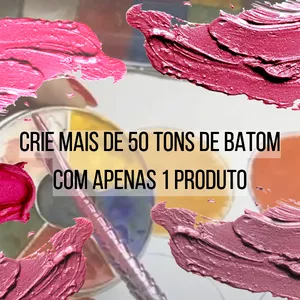 Imagem de capa para o Curso online CRIANDO MAIS DE 50 TONS DE BATOM
