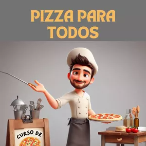 Imagem de capa para o Ebook Pizza para Todos