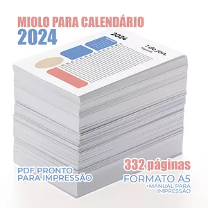 Imagem de capa para o Ebook Miolo Calendário 2024