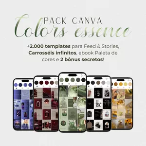 Imagem do curso Pack canva | Colors Essence
