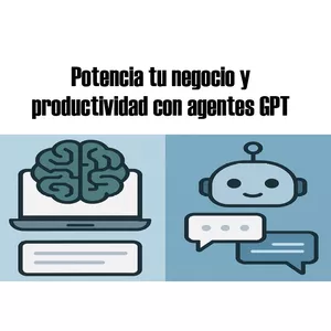 Imagen de portada para Curso online Potencia tu Negocio y Productividad con Agentes ChatGPT