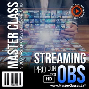 Imagen de portada para Curso online Streaming PRO con OBS