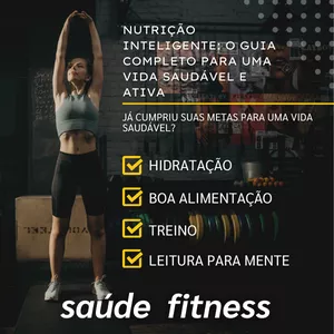 Imagem de capa para o Ebook Nutrição inteligente: O guia completo para uma vida saudável e ativa