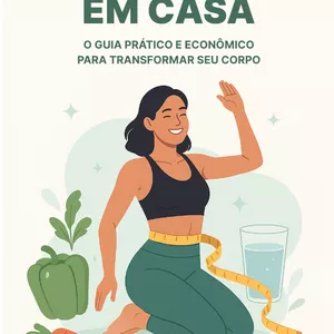 Imagem de capa para o Ebook EMAGREÇA EM CASA