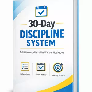 Cover image for Ebook 30-Day Discipline System