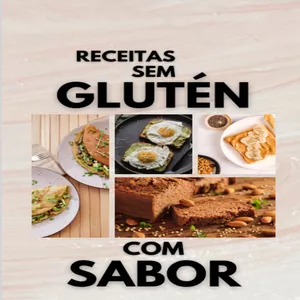 Imagem de capa para o Ebook Culinária Sem Glúten 
