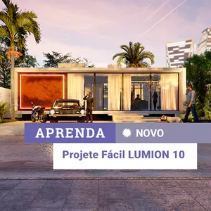Imagem de capa para o Curso online Projete Fácil Lumion 10