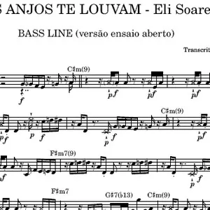 Imagem de capa para o Ebook OS ANJOS TE LOUVAM - TRANSCRIÇÃO LINHA BAIXO - versão ensaio aberto
