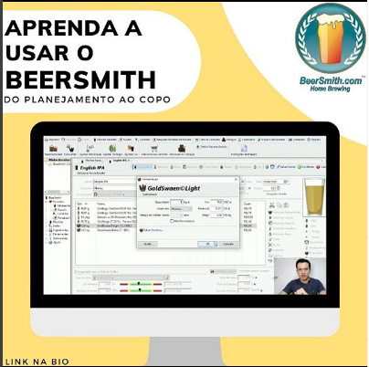 Imagem do curso Curso de BeerSmith na prática: A cerveja, do planejamento ao copo.