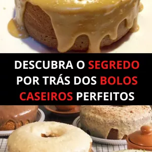 Imagem de capa para o Ebook RECEITAS DE BOLOS CASEIROS 5.0