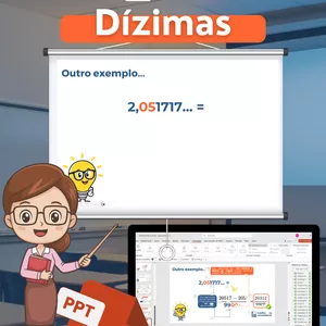 Imagem do curso Slides/PPT para ensinar: Dízima Periódica