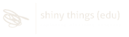 shiny things (edu) logo