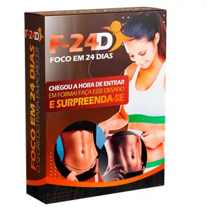 Imagem de capa para o Ebook Desafio 24D - Emagreça em 24 Dias + bônus
