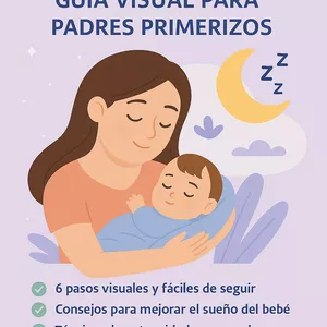 Imagen de portada para Ebook Dulces Sueños: Guía Visual para Padres Primerizos
