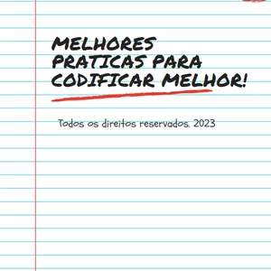 Imagem de capa para o Ebook Código limpo e ao ponto.