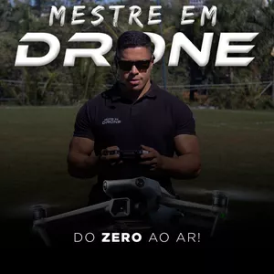 Imagem de capa para o Curso online Mestre em Drone