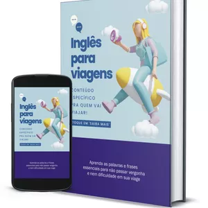 Imagem de capa para o Ebook Inglês para Viagem