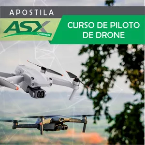 Imagem principal do produto Apostila Curso de Piloto de Drone ASX