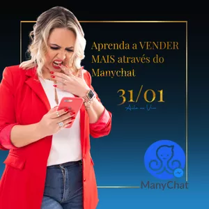 Imagem de capa para o Evento online Aula sobre manychat