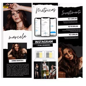 Imagem de capa para o Ebook 02 - MÍDIA KIT EDITÁVEL PARA INFLUENCER DIGITAL