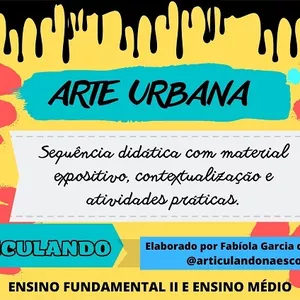 Imagem de capa para o Ebook AULAS DE ARTE ENSINO MÉDIO - SEQUÊNCIA DIDÁTICA