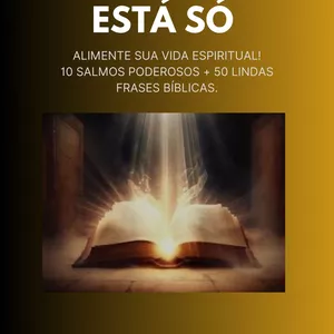 Imagem de capa para o Ebook VOCÊ NÃO ESTA SÓ