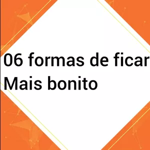 Imagem de capa para o Ebook Passos para ficar mais bonito!