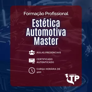 Imagem de capa para o Evento presencial CURSO ESTÉTICA AUTOMOTIVA MASTER - PRESENCIAL