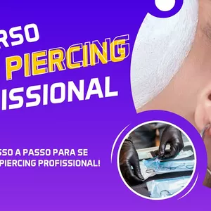 Imagem principal do produto Curso de piercing