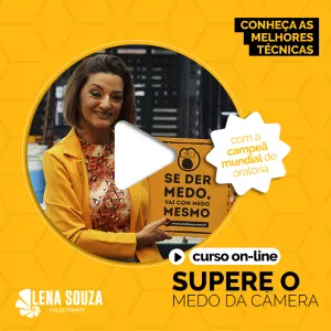 Imagem do curso SUPERE O MEDO DAS CÂMERAS