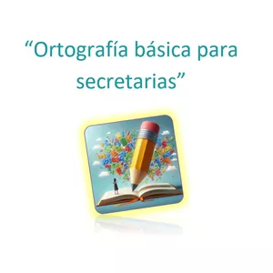 Imagen de portada para Curso online Ortografía básica para secretarias