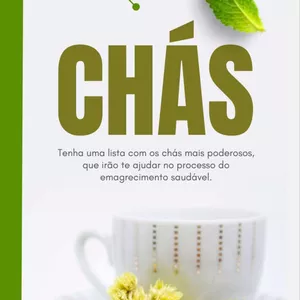Imagem de capa para o Ebook Chás Seca Barriga - Guia Completo para Perda de Peso Natural