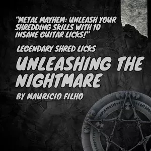 Cover image for Online course Legendary Shred Licks - Unleash Your Shredding Skills with 10 Insane Guitar Licks.