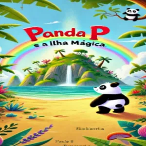 Imagem de capa para o Ebook  Panda P e a ilha mágica 