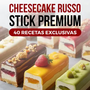 Imagen de portada para Curso online Cheesecake Russo Stick Premium para Emprender (+ Regalos Incluidos)