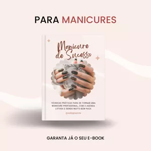 Imagem de capa para o Ebook Manicure de sucesso