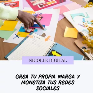 Imagen de portada para Ebook Crea tu propia marca y monetiza tus redes sociales