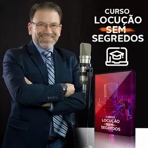 Imagem de capa para o Curso online Curso de locução publicitária "Locução sem segredos"