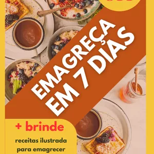 Imagem de capa para o Ebook Emagreça em 7 dias