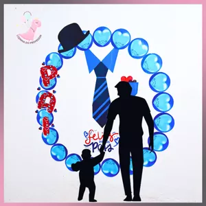 Imagem de capa para o Ebook PAINEL  PARA FOTO-DIA DOS PAIS(ARCO)
