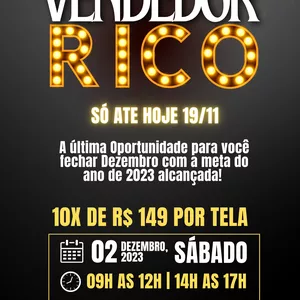 Imagem de capa para o Curso online VENDEDOR RICO