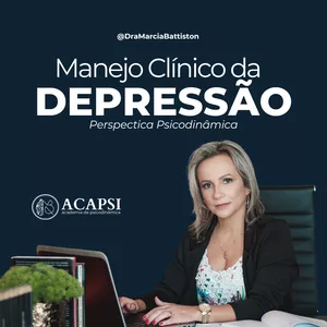 Imagem de capa para o Curso online Manejo Clínico da Depressão na Perspectiva Psicodinâmica