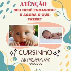 Imagem de capa para o Ebook TREINAMENTOS PARA SALVAR UM BEBÊ ENGASGANDO.